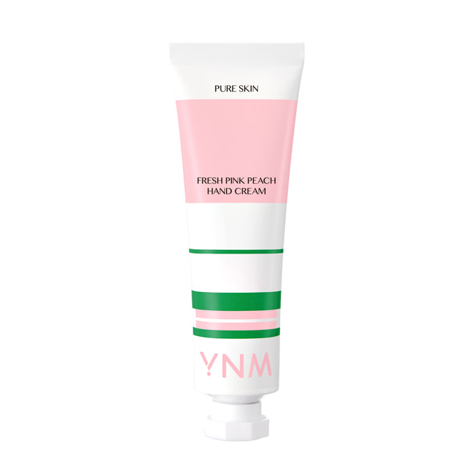 YNM 깨끗한 피부 프레쉬 핑크 피치 핸드크림